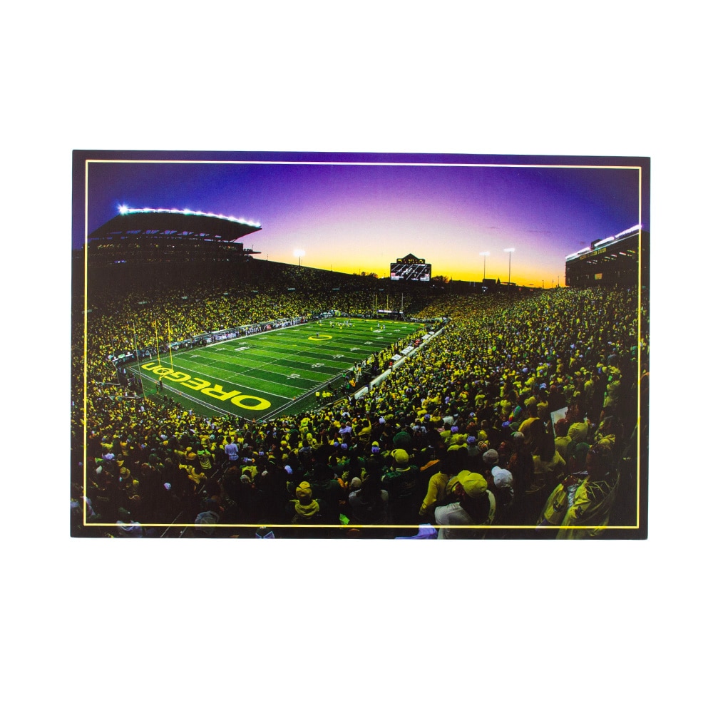 Autzen Stadium, Post Card, Gifts, Football, Night at Autzen, 2024, 958114